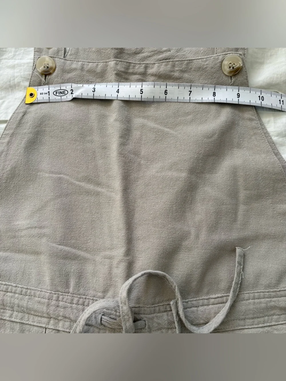 Rhythm Verona Jumpsuit Linen Blend Pockets Relaxed
